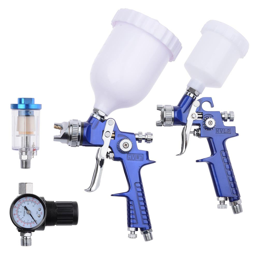 Yescom Automotive Paint Sprayers Gavity Feed HVLP Spray Gun Kit