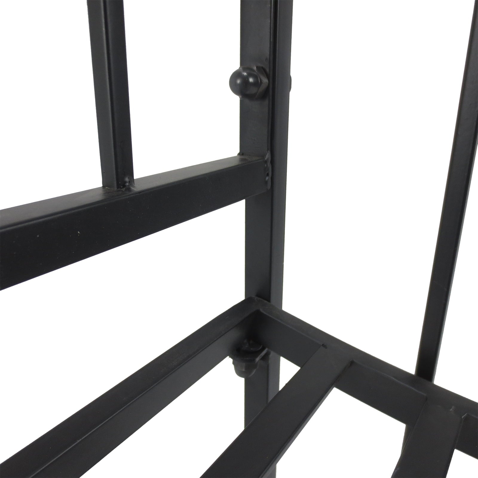 Outsunny 21" Black Metal and Steel Arbor