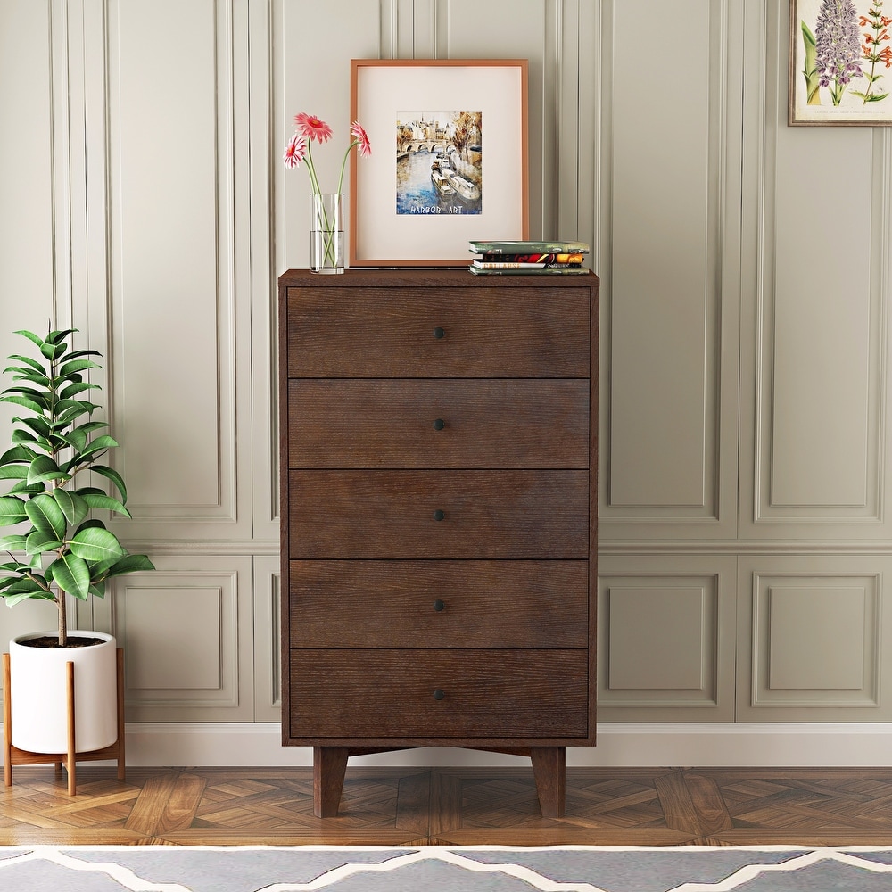 Dresser Cabinet Storge Cabinet lockers with Real Wood spray paint Retro round handle for Living Room Bedroom Entryway