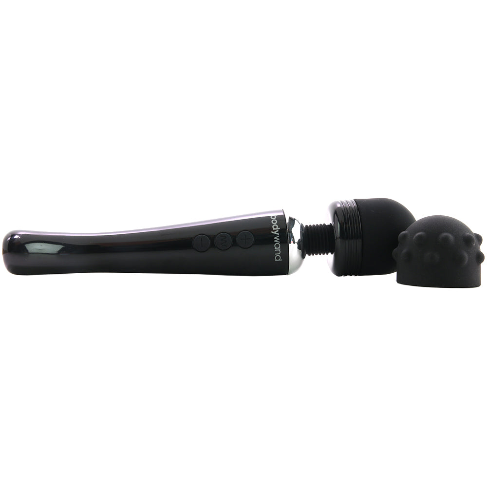 Curve Rechargeable Massage Wand in Black