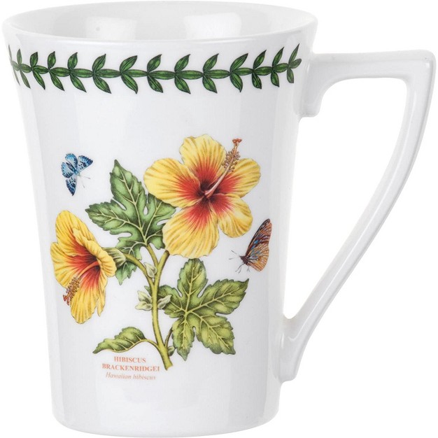 Portmeirion Exotic Botanic Garden Mandarin Mug For Coffee Tea amp Other Beverages Ceramic Dishwasher amp Microwave Safe 12 ounce