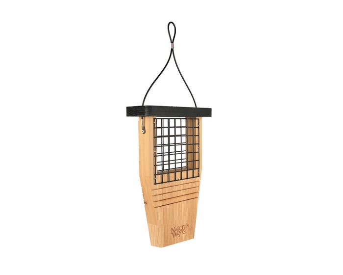 Natures Way Cedar Tail-Prop Suet Feeder - CWF1