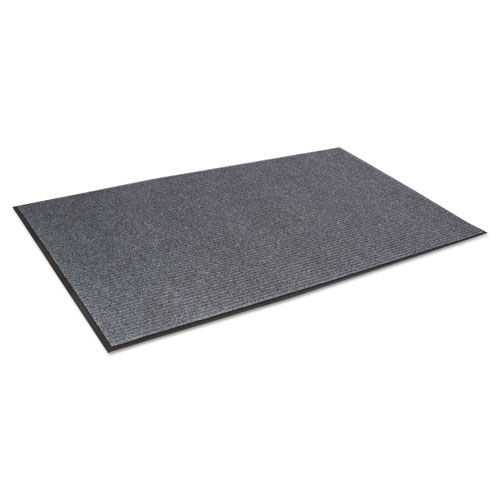 Crown Mats and Matting Needle Rib Wipe and Scrape Mat | Polypropylene， 48 x 72， Gray | CWNNR0046GY