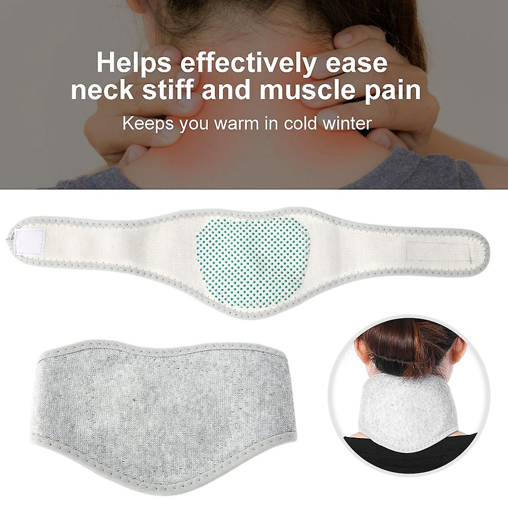 Neck Protecter Pain Relief Belt Warming Neck Brace Pad Support Strap