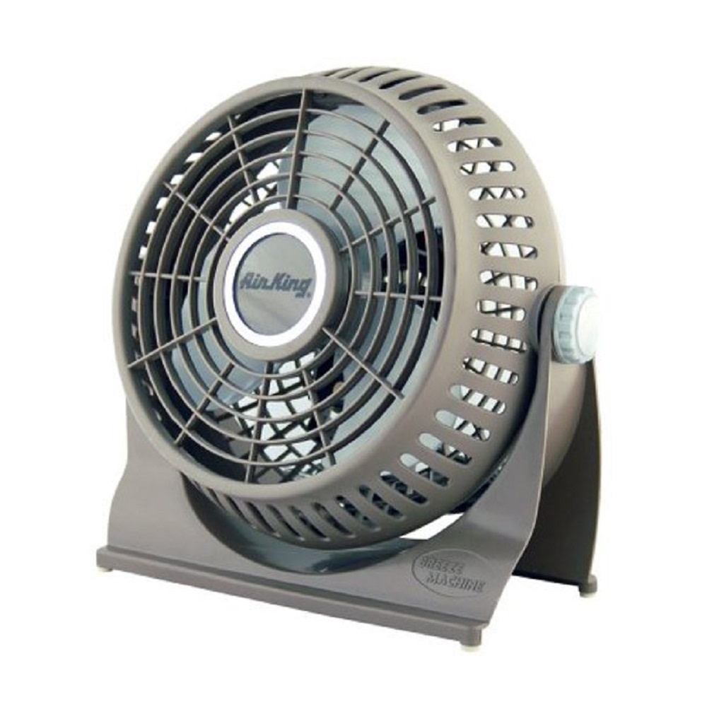 9 In. 1/100HP 2 Speed Commercial Grade Pivot Floor Fan ;