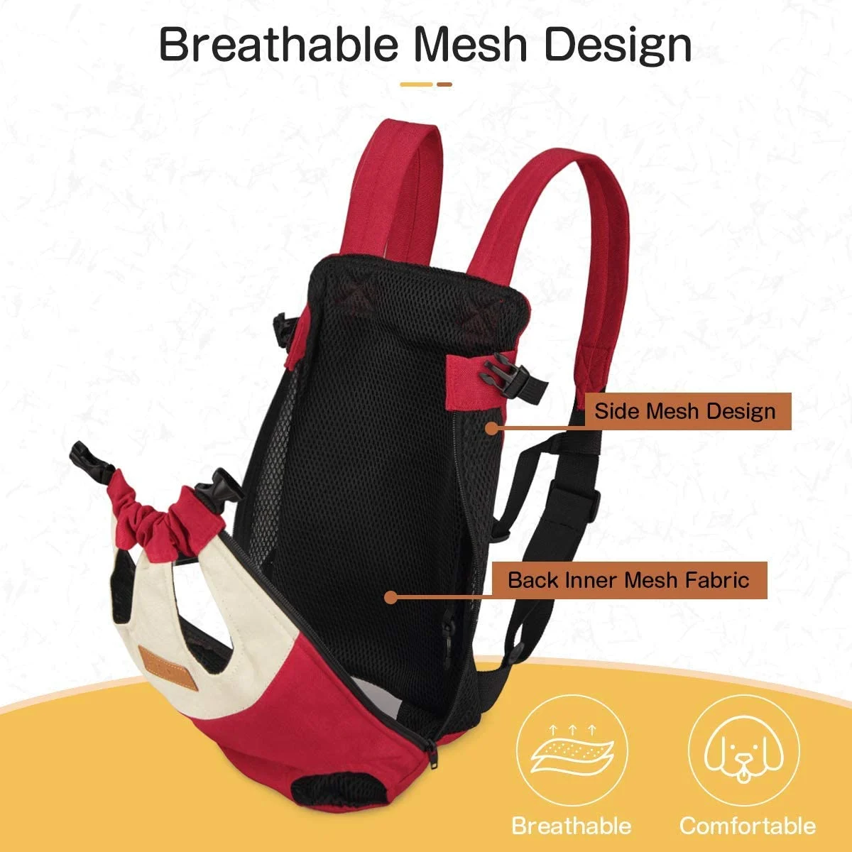 🔥BIG SALE - 48% OFF🔥🔥Pet Travel Leg-out Backpack🐶🐱