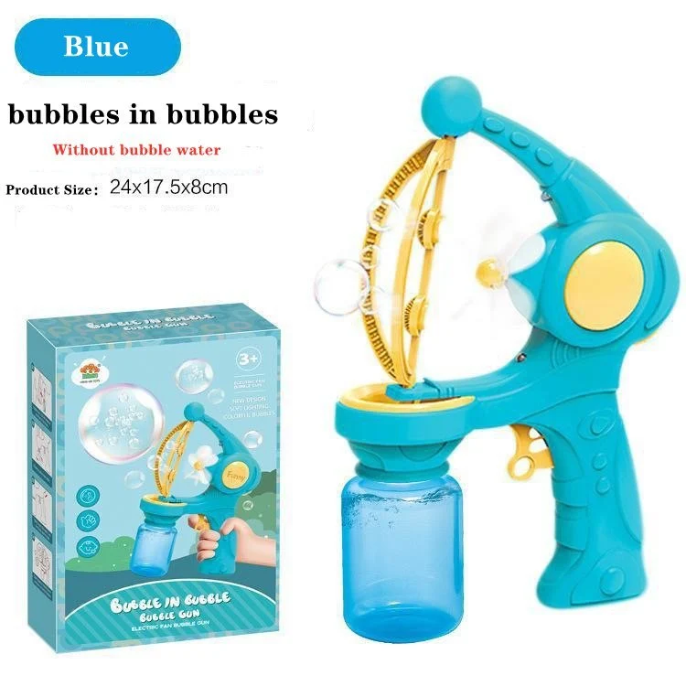 🔥BIG SALE - 40% OFF🔥🔥 Electric Bubble Gun Bubble Toys