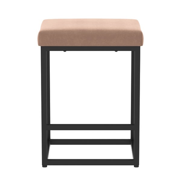 Modern Bar Stools，Set of 2，for Kitchen Counter Farmhouse