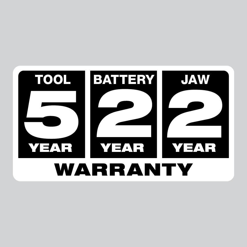 MW M12 12-Volt Lithium-Ion Force Logic Cordless Press Tool 2 Jaw Kit w 1.5 Ah Battery and Hard Case 2473-20-49-16-2450-49-16-2451