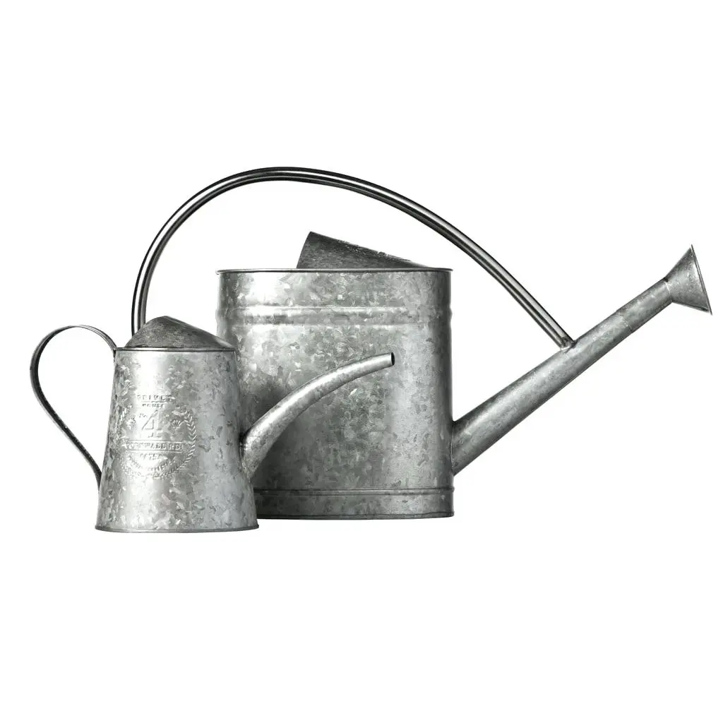 Vintage Galvanized Water Can Customized Size Wholesale Best Water Can Eco Friendly Garden Supplies Inexpensive Water Can