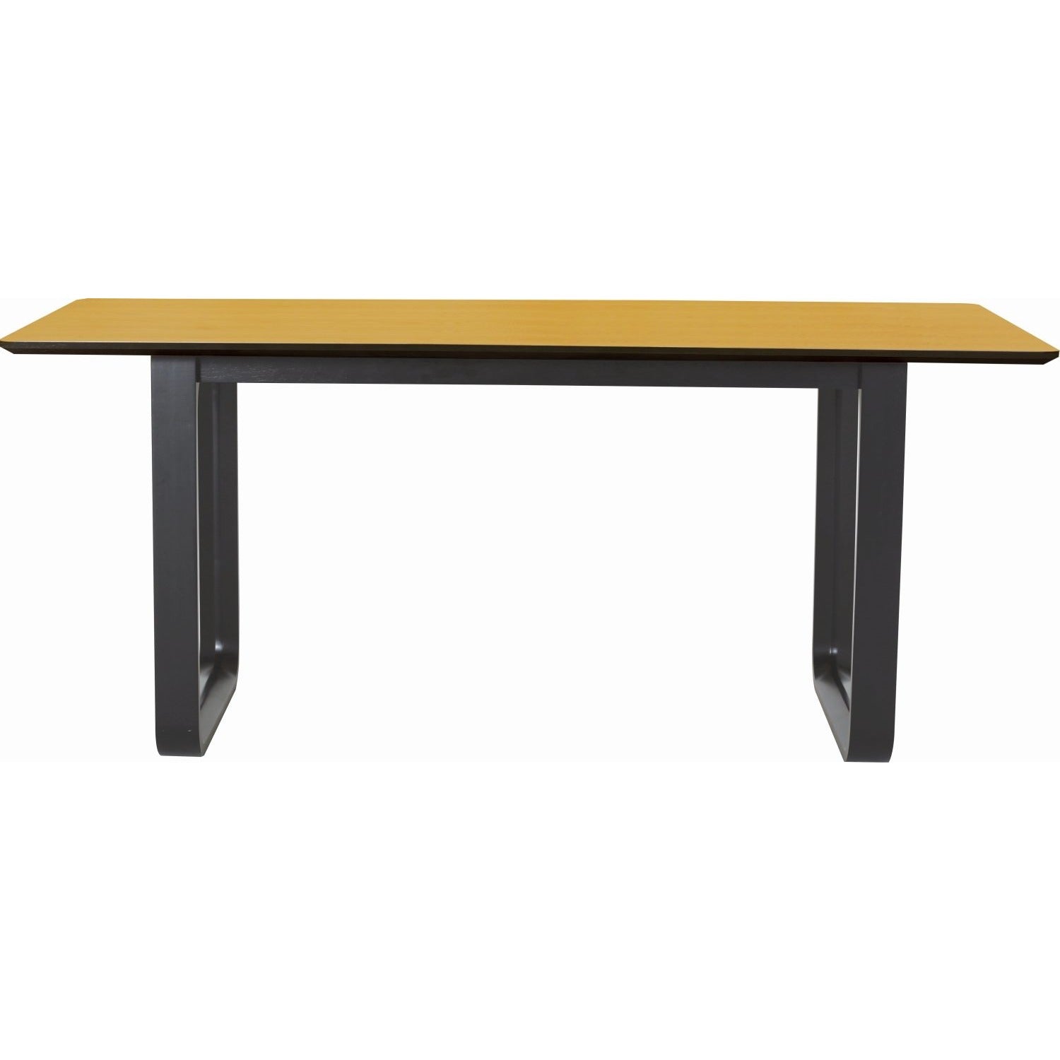 ULMER Dining Table 180cm - Black Ash & Oak