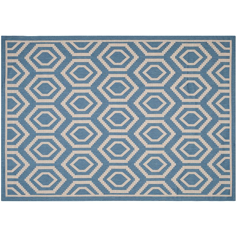 Safavieh Courtyard Tribal Geometric Indoor Outdoor Rug