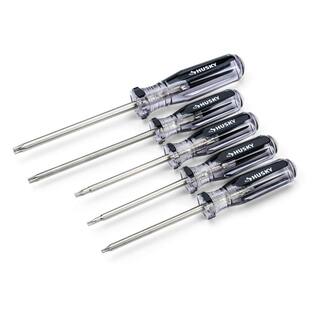 Husky Torx Screwdriver Set (5-Piece) H5PCTORXSDS