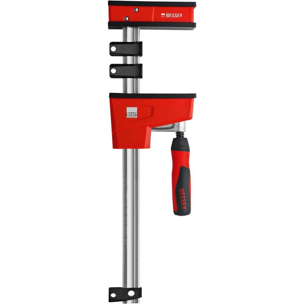 BESSEY K-Body REVOlution (KRE) 50 in. Capacity Parallel Clamp with Composite Plastic Handle and 3-34 in. Throat Depth KRE3550