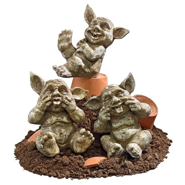 Design Toscano Holy Terrors Gremlin Gargoyle Statues