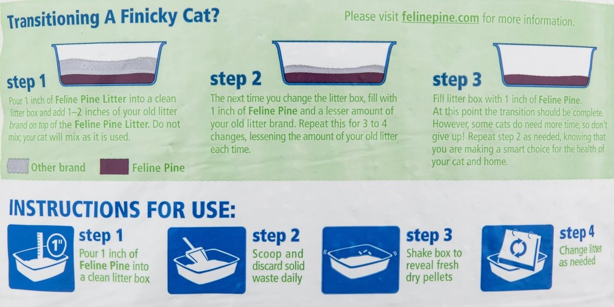 Feline Pine Original Non-Clumping Wood Cat Litter