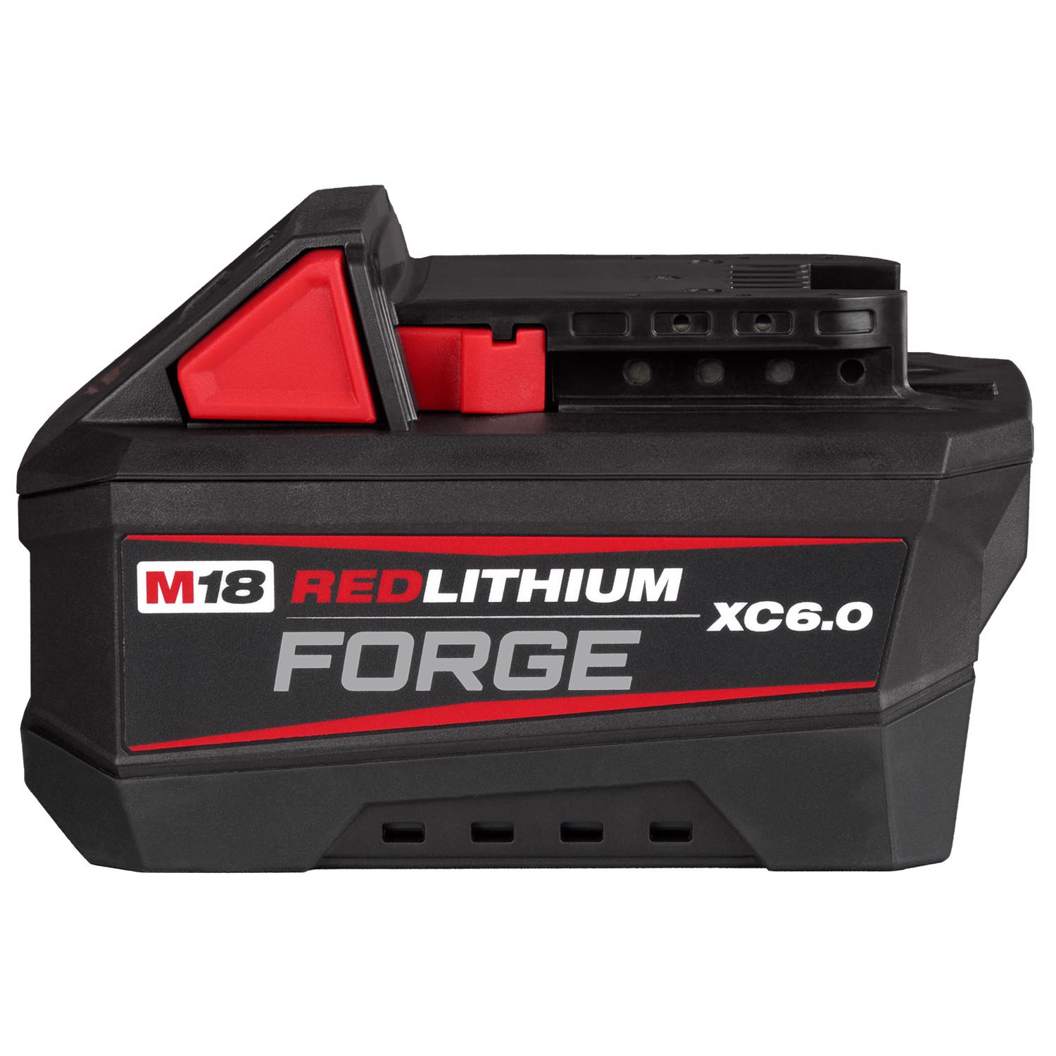 MW 18V M18 Redlithium FORGE XC6.0 6 Ah Lithium-Ion Battery 1 pc