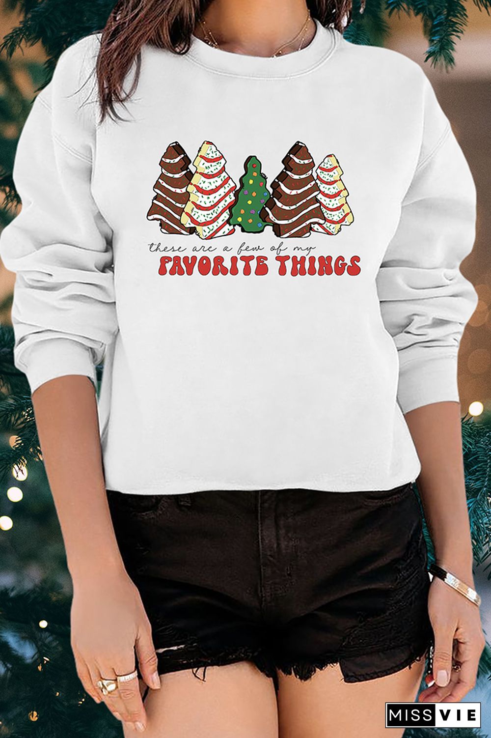 Christmas tree cake Sweatshirt Wholesale