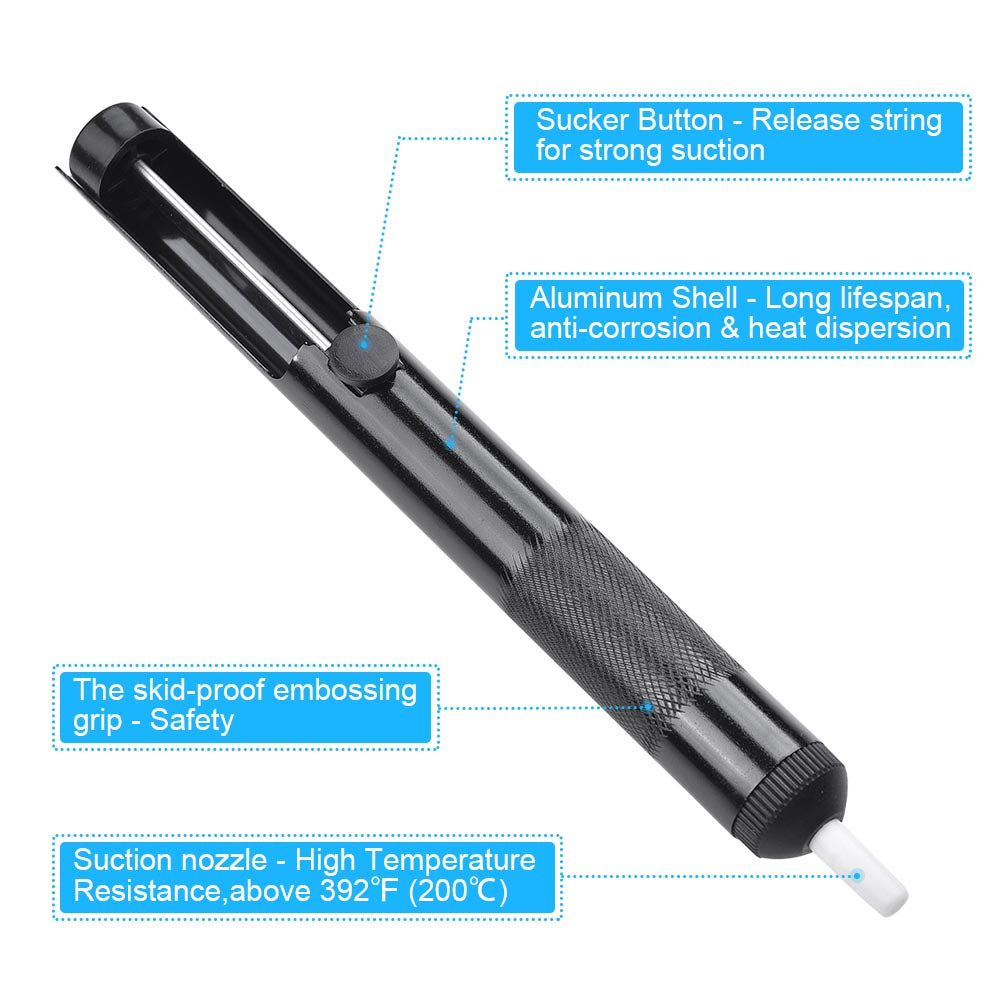 Yescom Solder Sucker Solder Removal Tool Desoldering Pump