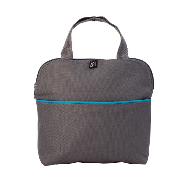 J l Childress Maxicool Four Bottle Cooler Bag Gray Teal 30qt