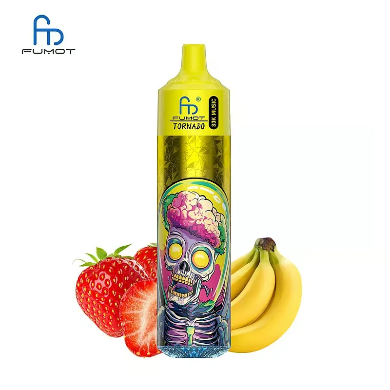Fumot RandM Tornado 3.0000 Züge – Erdbeer-Banane