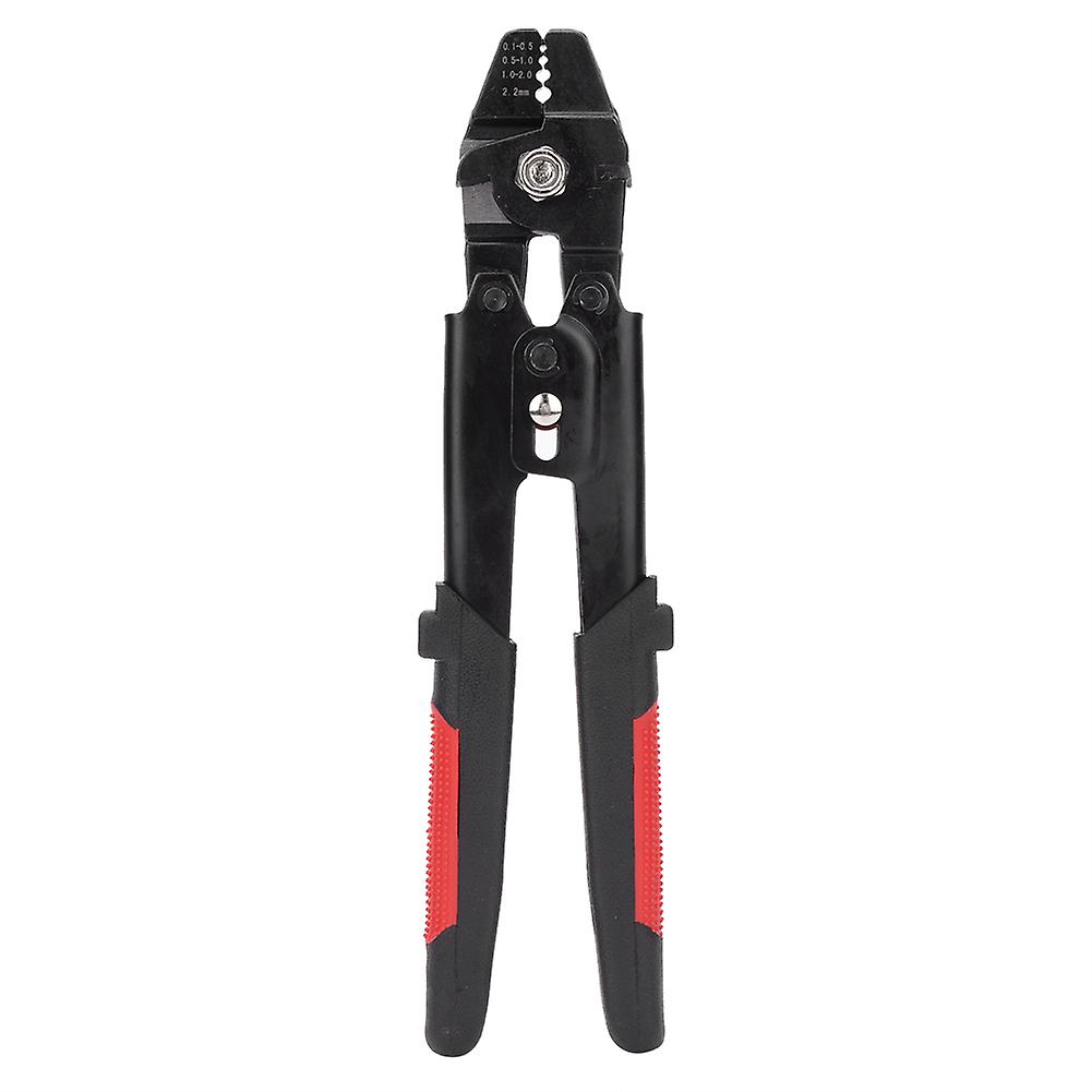 Wire Rope Crimper Carbon Steel Hand Cable Crimping Plier 0.1-2.2mm Crimp Range