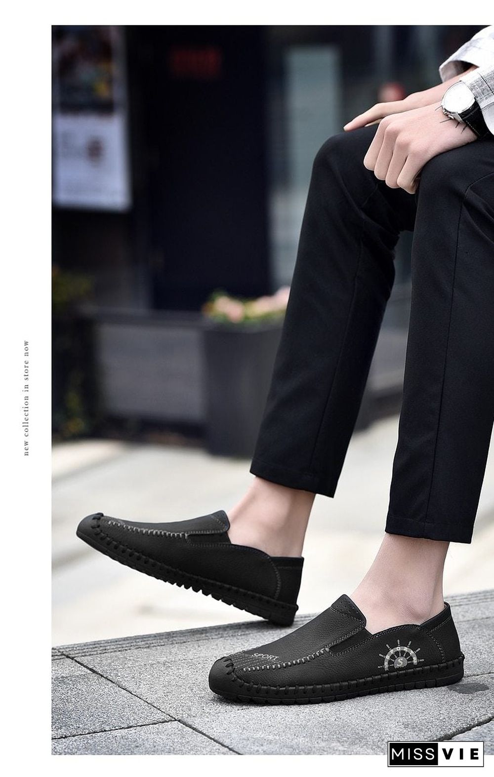 Casual Shoes Fashion Men's Shoes Casual Driving Shoes Soft Moccasins Flats Footwear Men Loafers