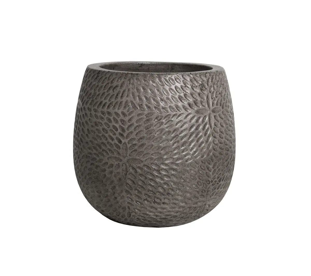 Cement Pots For Plants Design Brand PE Coated Style Outdoor Indoor Size 20x19cm Customize Washed Pot Made in Vietnam