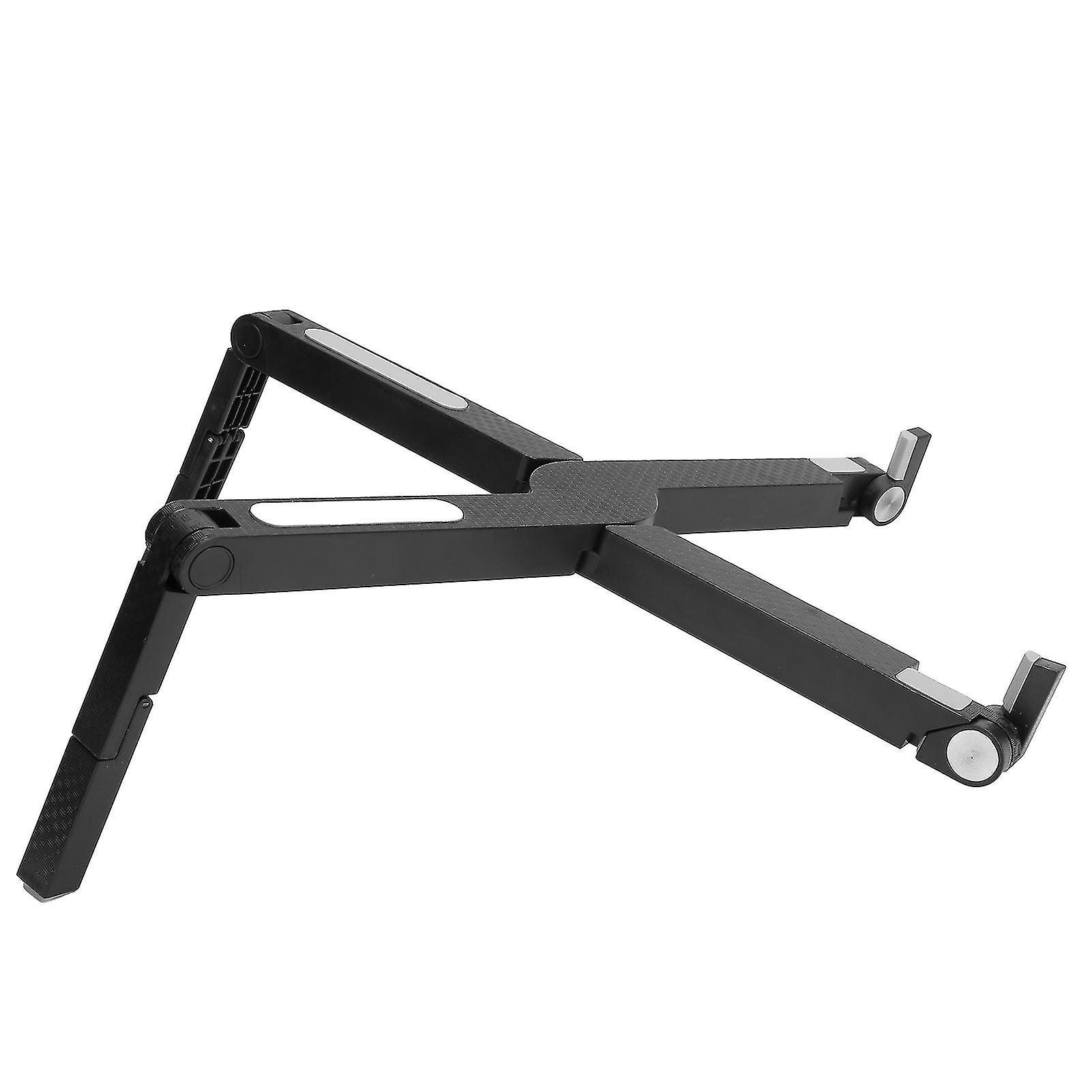 Tablet Notebook Stand Portable Foldable Laptop Support Base Holder Adjustable BracketBlack