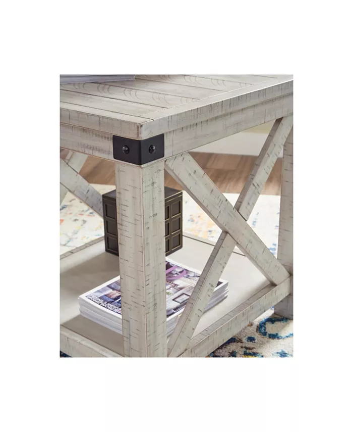 Signature Design By Ashley Carynhurst Rectangular End Table