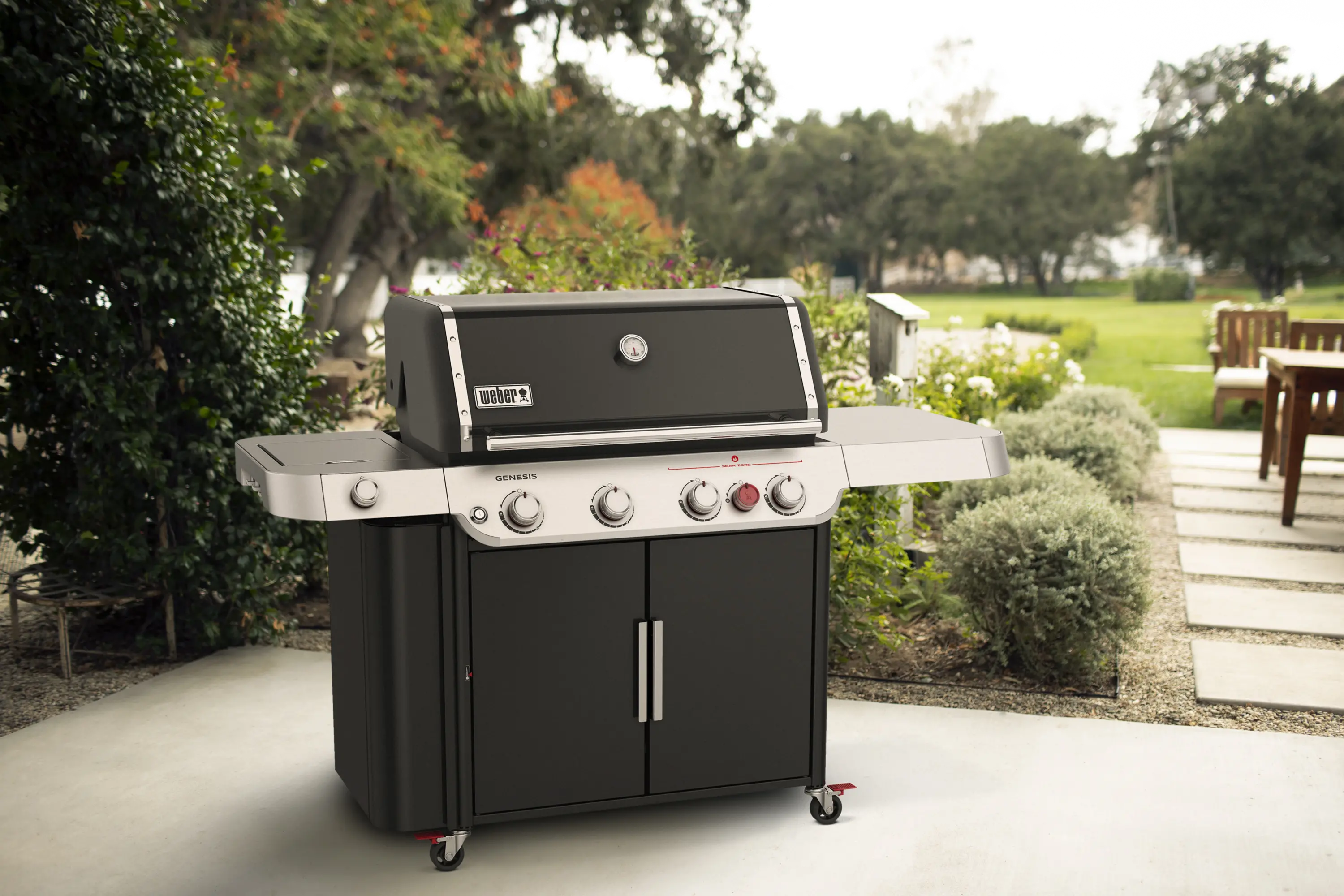 Weber Genesis Black E-435 Liquid Propane Gas Grill