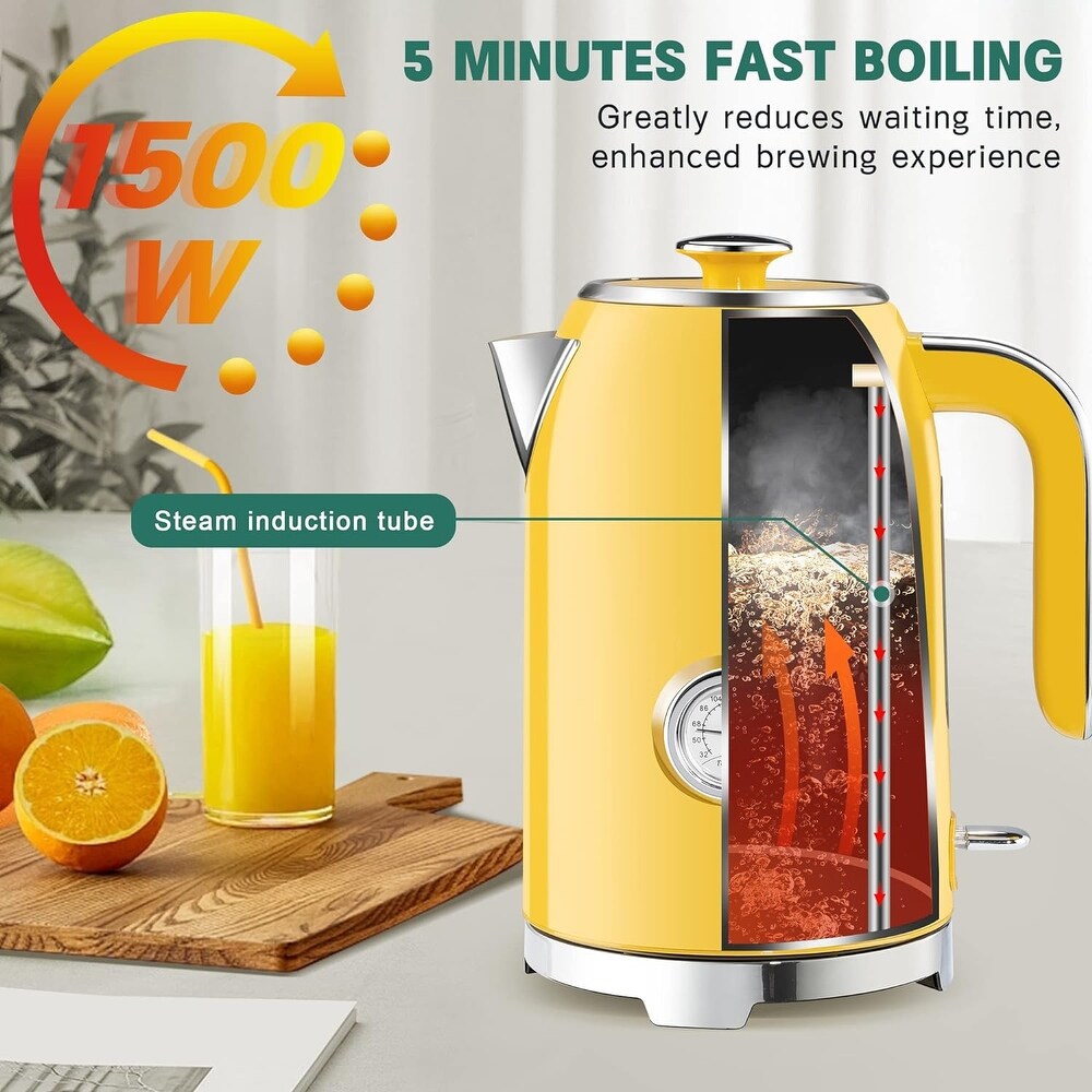 Electric Water Kettle With Thermometer