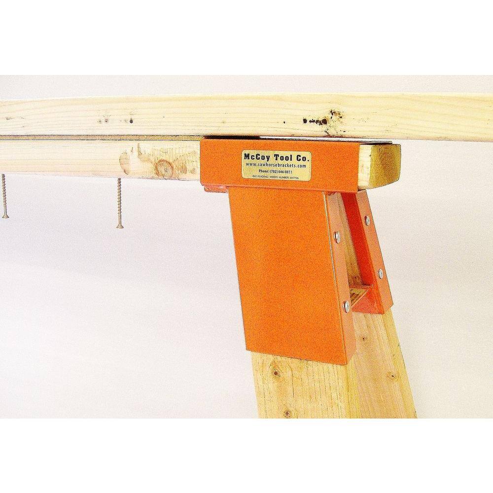 McCoy Tools LLC Super Steel Sawhorse Brackets JM7726