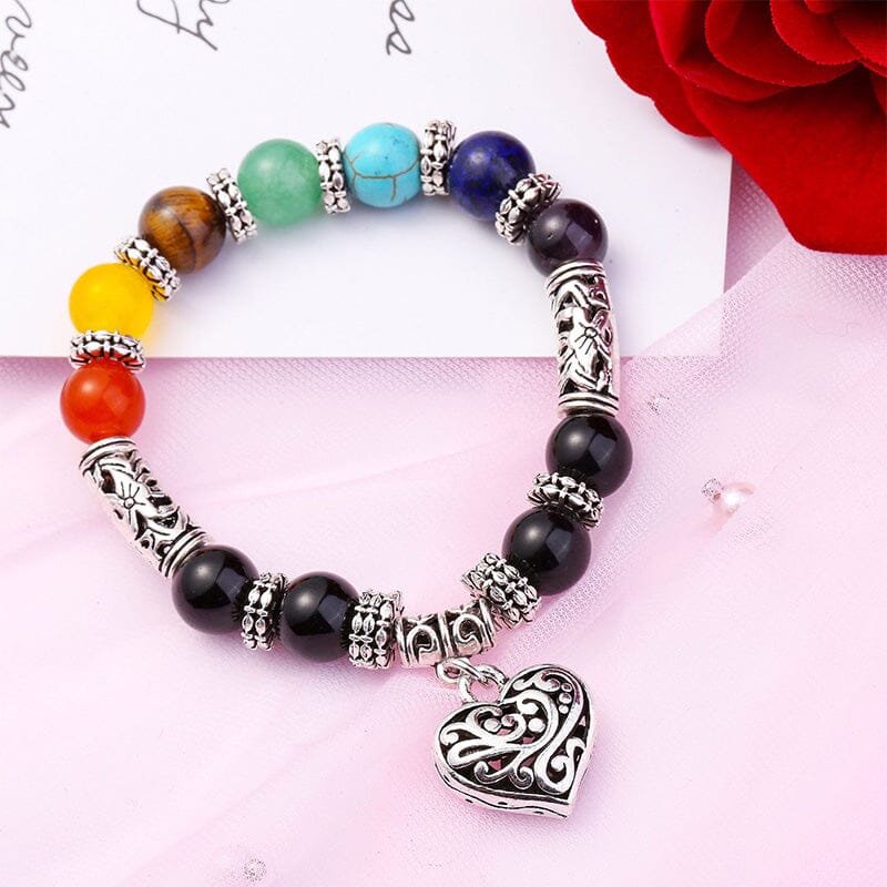 Seven-colored Crystal Bracelet