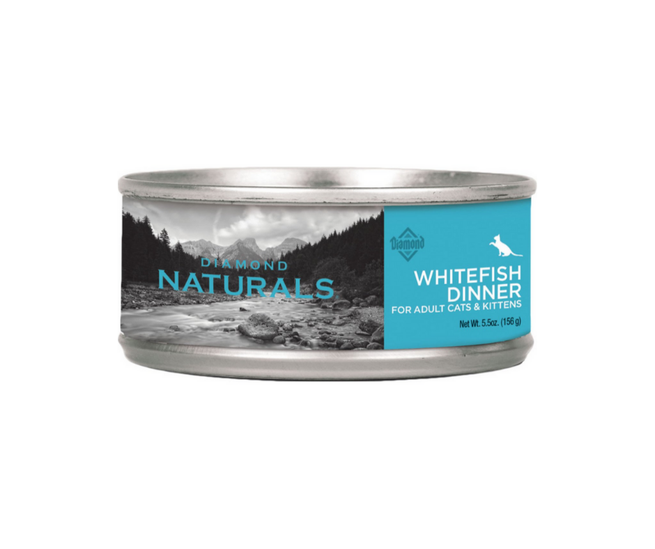 Diamond Naturals - All Cat Breeds， All Life Stages Whitefish Dinner Re