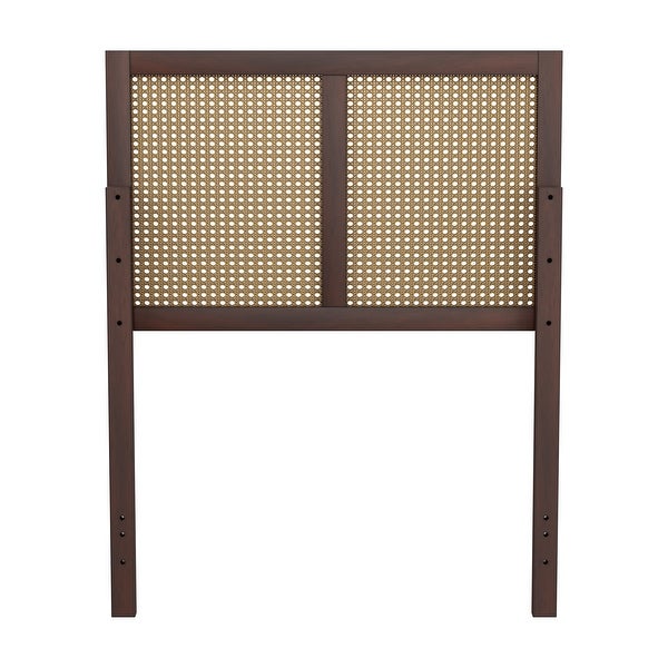 Serena Wood and Cane Panel Headboard - - 34856919