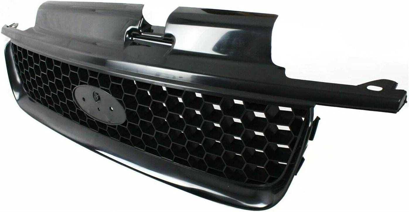 KAI New Standard Replacement Front Grille， Fits 2001-2004 Ford Escape