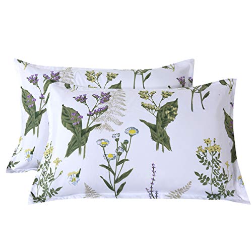 Mefinia Floral Bedding Pillow Shams 20