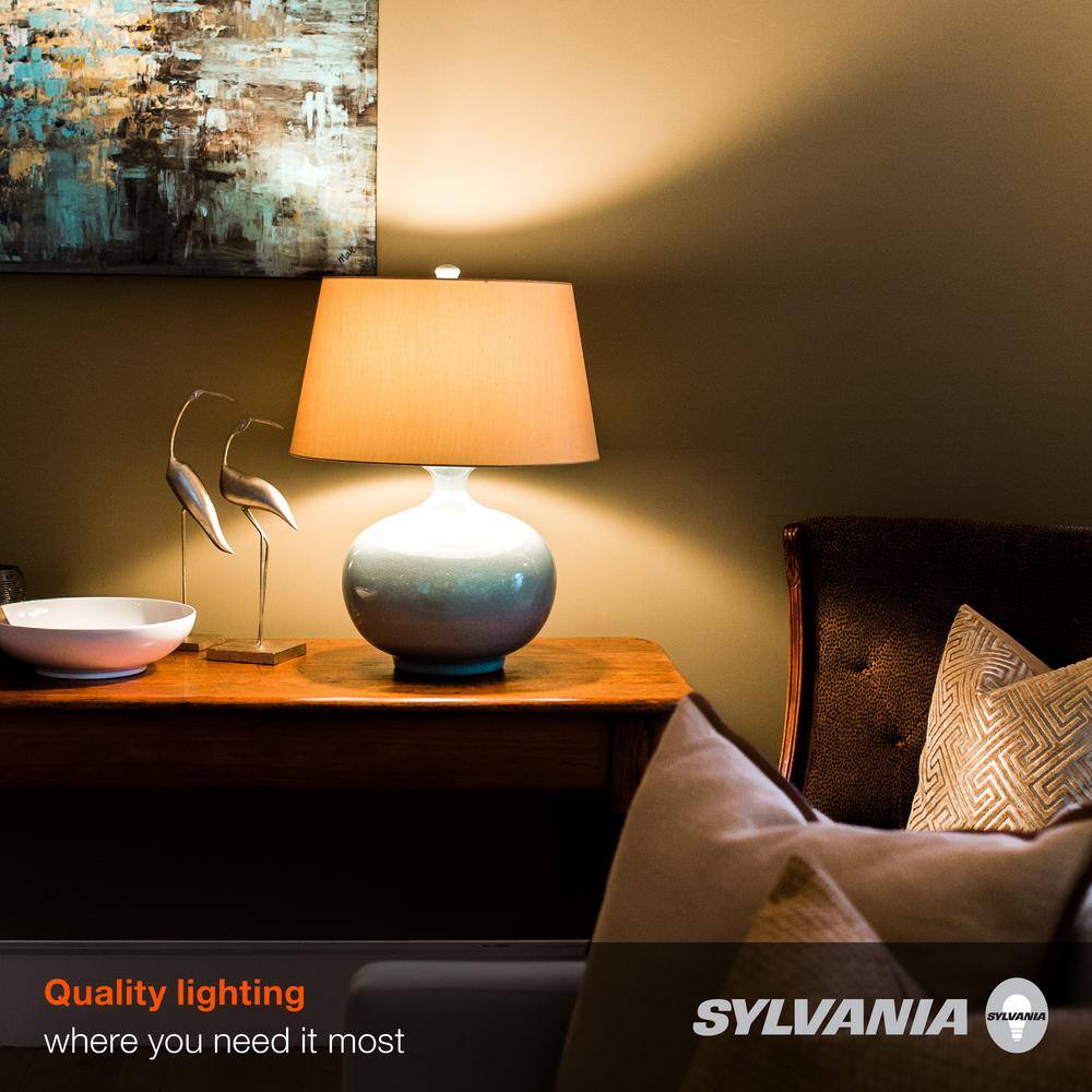 Sylvania 14-Watt (100-Watt Equivalent) A19 LED Light Bulb in 2700K Soft White Color Temperature (4-Pack) 78101