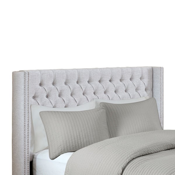 Madison Park Baldwin Upholstered Headboard - - 16304594