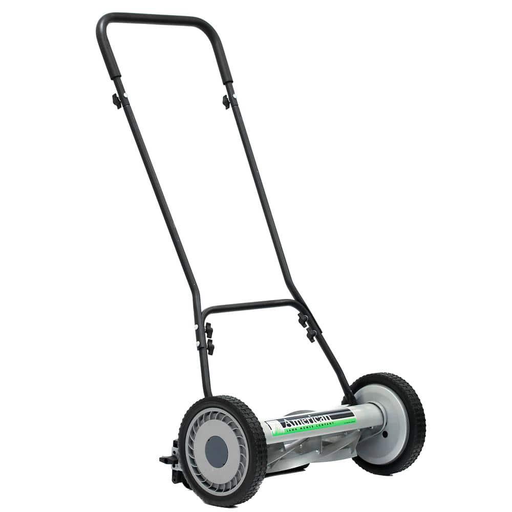 American Lawn Mower Company 18 in 5Blade Manual Walk Behind Reel Lawn Mower