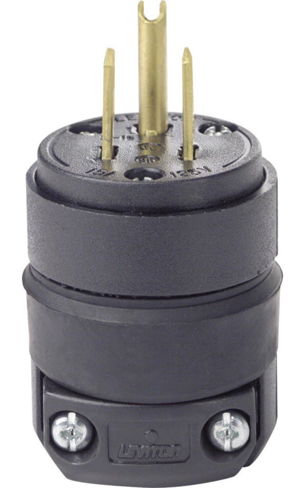 GROUNDING PLUG 15A BLK