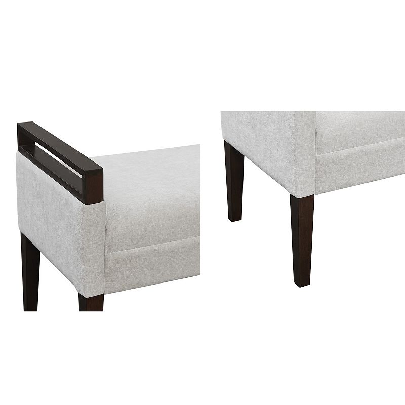 Martha Stewart Sloane Upholstered Accent Bench