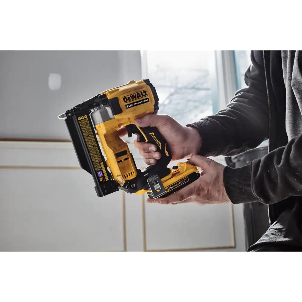 DEWALT DCN623D1 20-Volt MAX Lithium-Ion Cordless 23-Gauge Pin Nailer Kit with 2.0 Ah Battery Pack and Charger