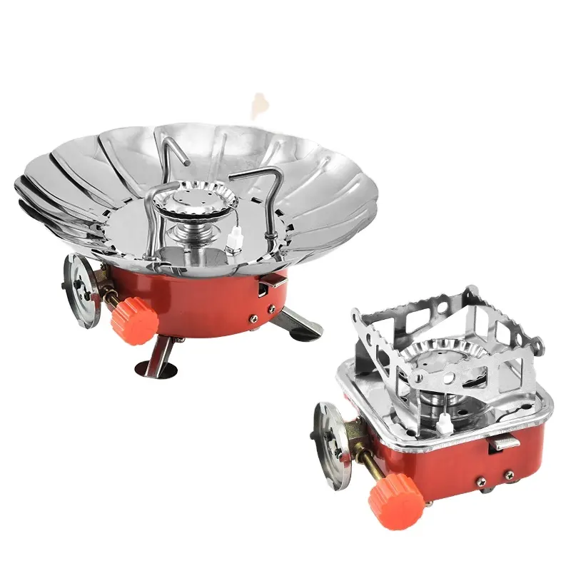 Portable Mini Camping Outdoor Alcohol Stove Gas  Survival Furnace  Pocket Picnic Cooking  Burner