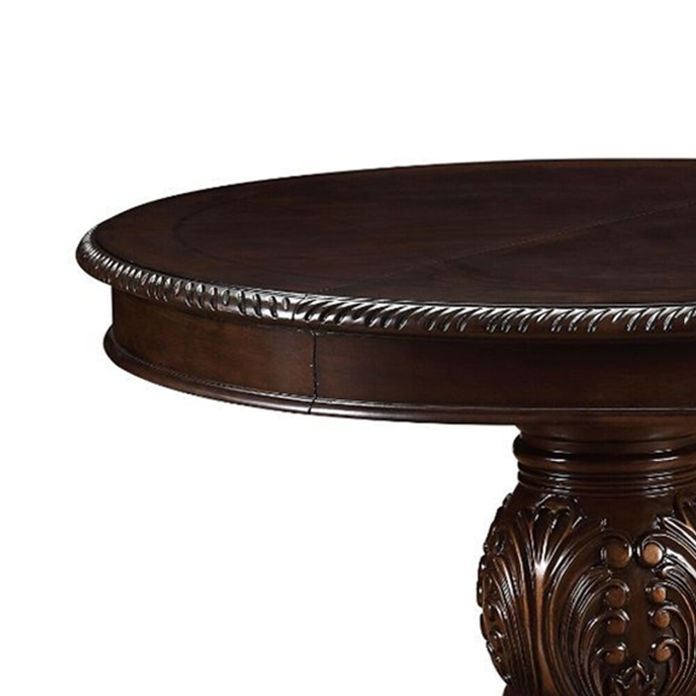 Chateau De Ville Dining Table in Espresso Finish   Espresso Finish