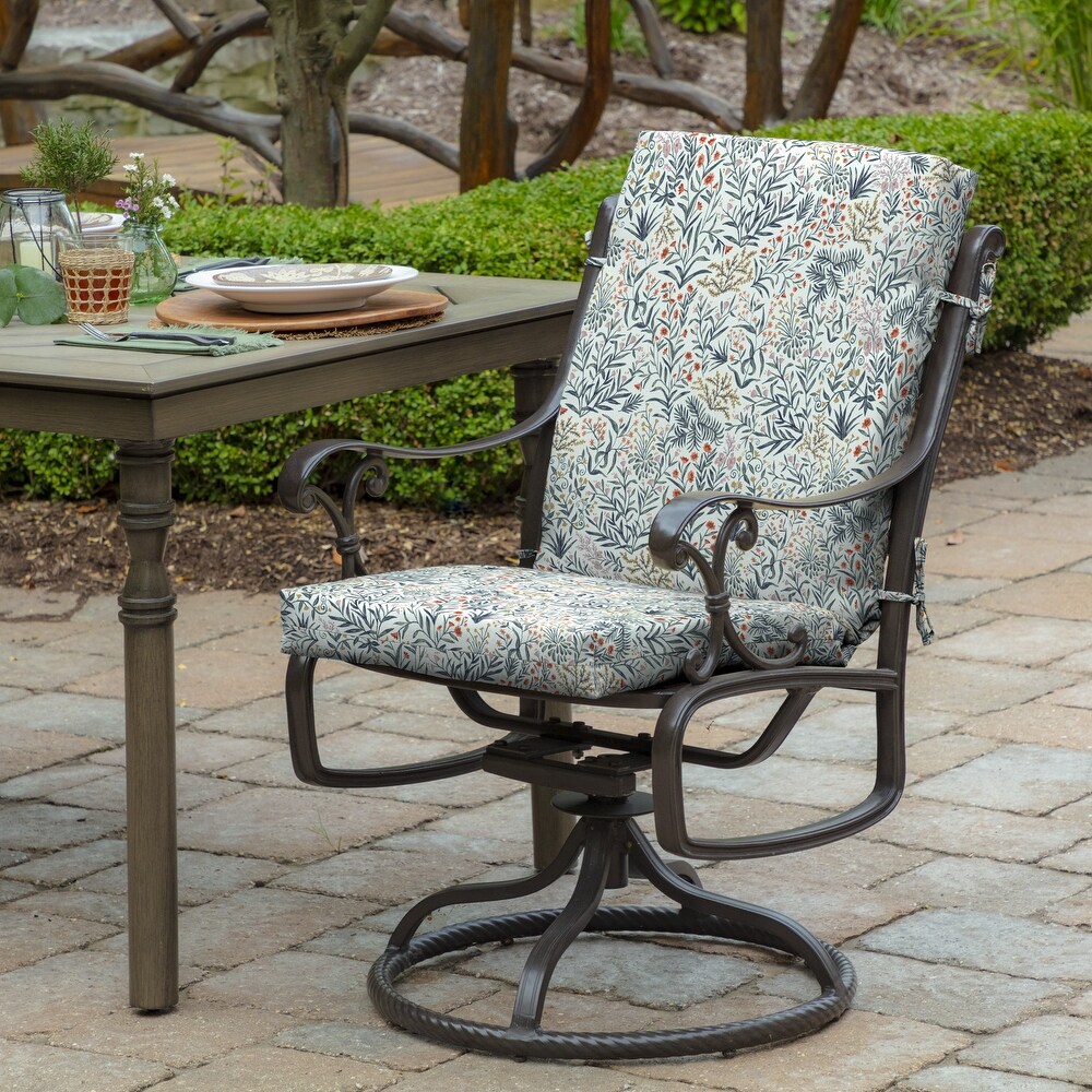 Arden Selections Craft Outdoor 44 x 20 in. High Back Dining Chair Cushion