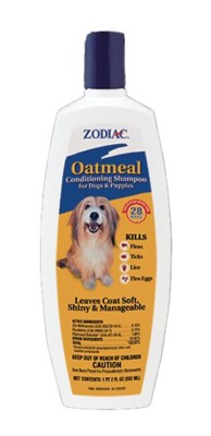 Zodiac Oatmeal Tick Conditioning Shampoo for Dogs and Puppies