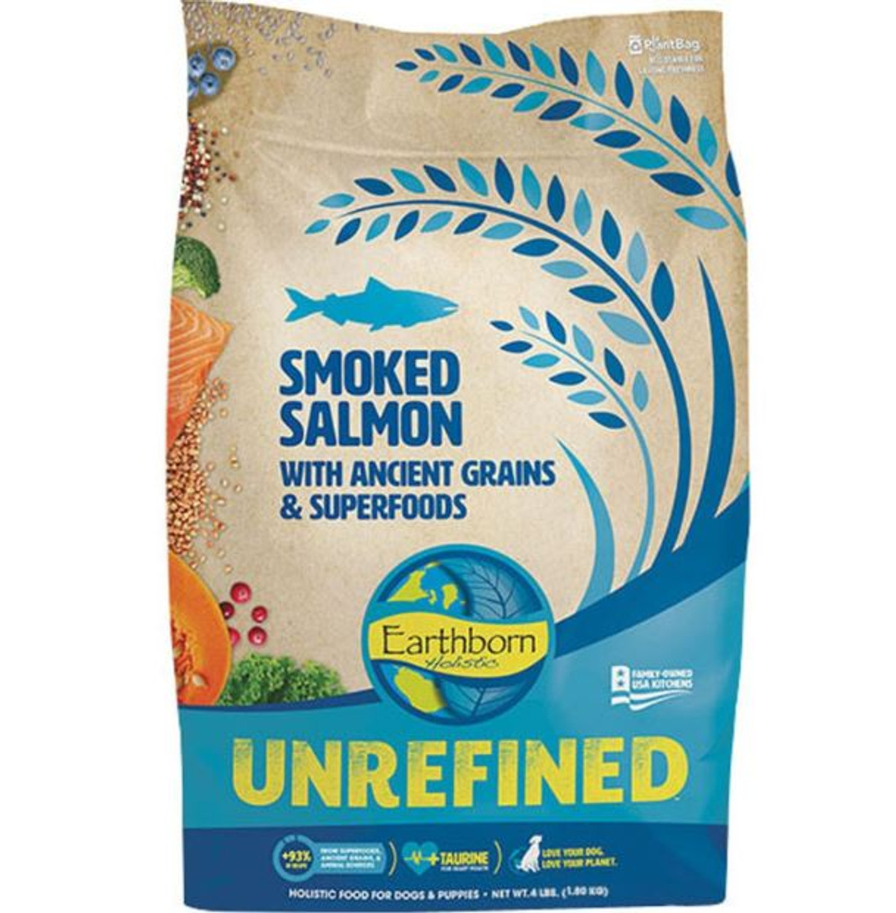 Earthborn Unrefined Holistic Smoked Salmon Dog Food