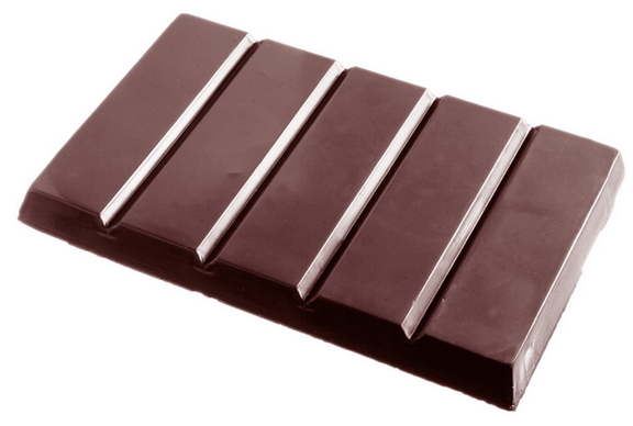 Chocolate World CW2158 Chocolate mould tablet 1 kg